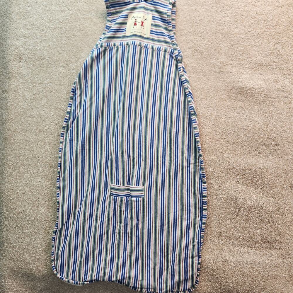 Merino Kids Organic Cotton Toddler sleep sack Size 2 to 4 years Natural Fibers